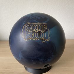 16 lbs Two Handed Storm Code 300 Bowling Ball