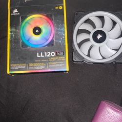2 Brand New CORSAIR FANS 
