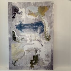 Large Modern Abstract Canvas Wall Art – 60” x 40” 