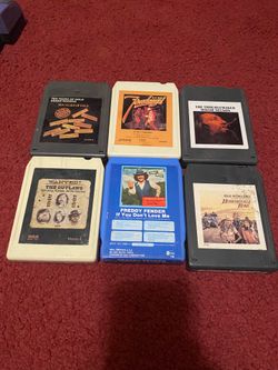 This is a vintage 8-track tape $25 for all