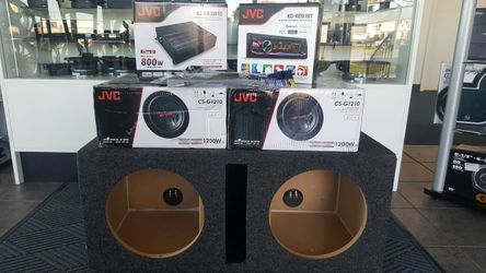 Jvc car audio set up