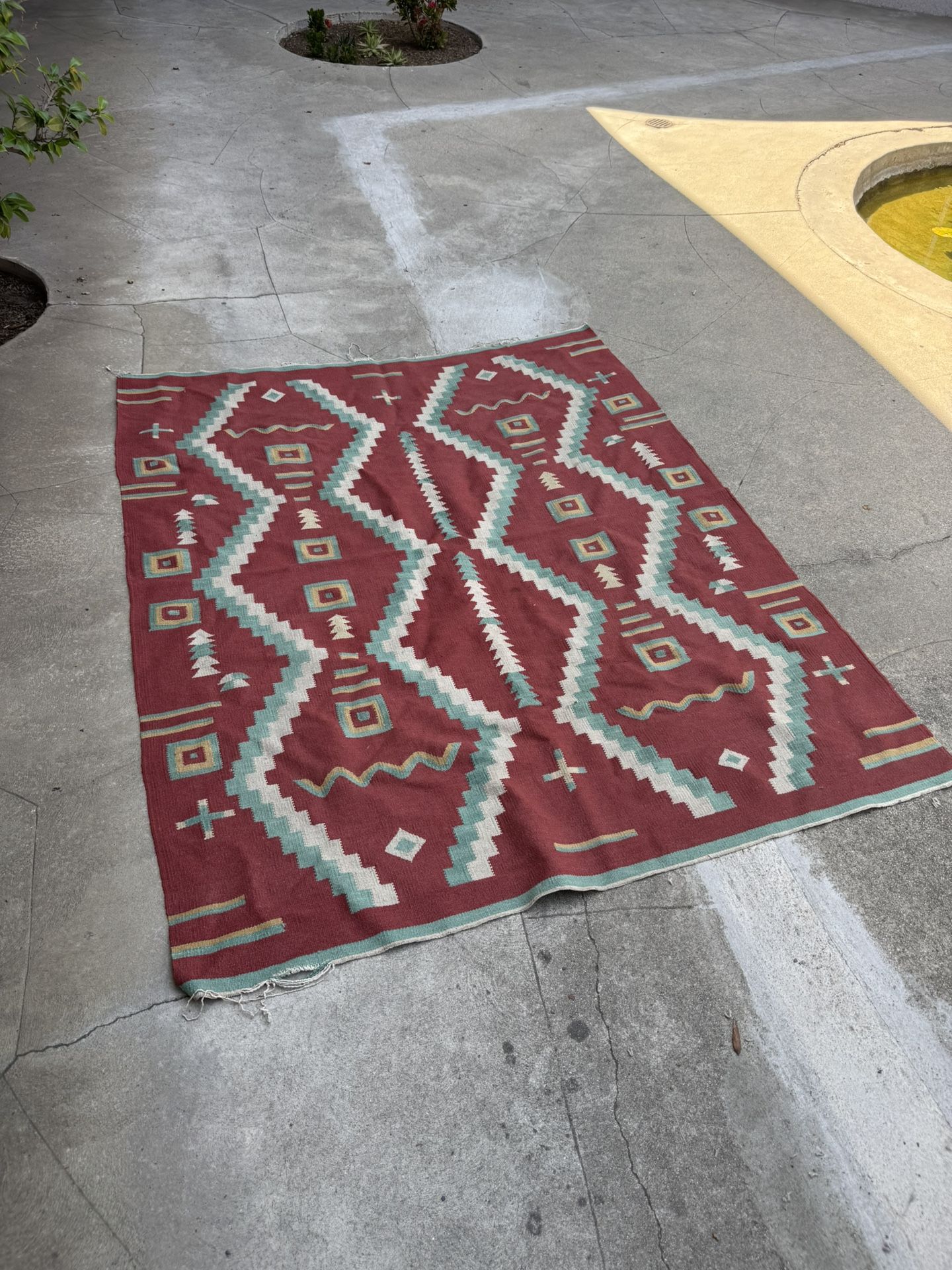 Real Hand Woven Navajo Rug/Blanket