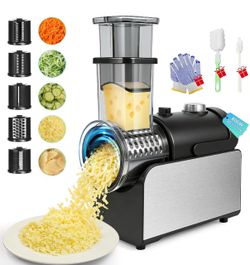 Brand New-Electric Cheese Grater and Vegetable Slicer 800W
