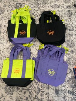 Halloween Limited edition Trader Joe’s mini canvas bags