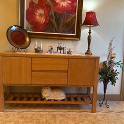 Oak Server Or Entry Piece