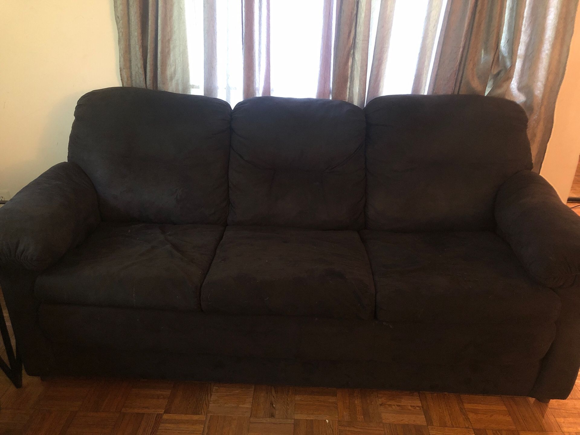 Couch and love seat