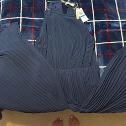 New Midnight Blue Michael Kors Romper 