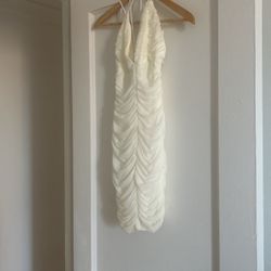 White Short Summer Dress With Tags 