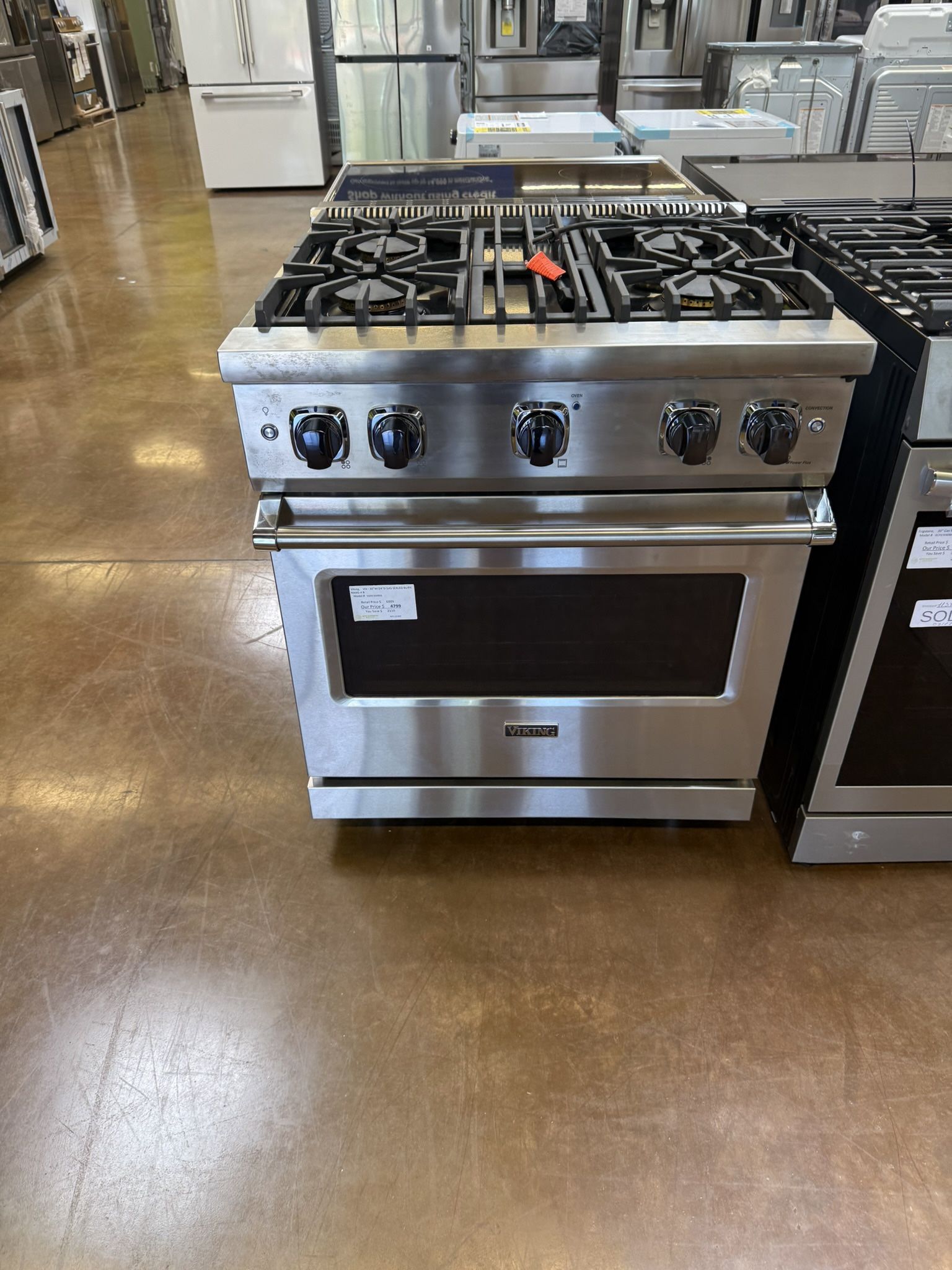 Viking Gas Range 30”