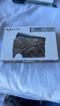 The Ridge Wallet - REAL TREE APX CASH STRAP - Camo