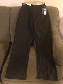 Gap Men's Flat Front Classic Fit Trousers Size 28/30