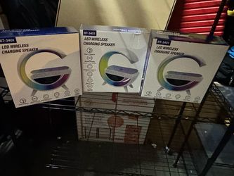 BT-3401 LED Wireless Charging Speaker (3 Units)