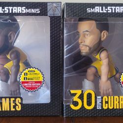 Lebron James & Steph Curry SM All-Stars Minis