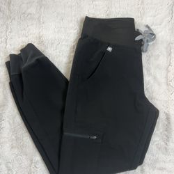 FIGS Scrubs black jogger