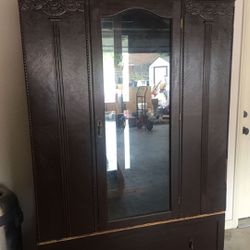 Nice antique piece Armoire!! Make and offer