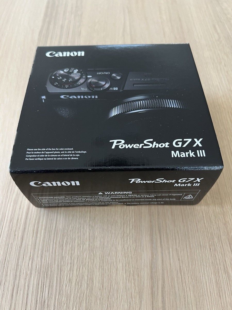 Canon PowerShot G7 X Mark III