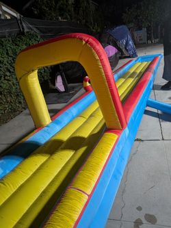 Slip and slide jumper