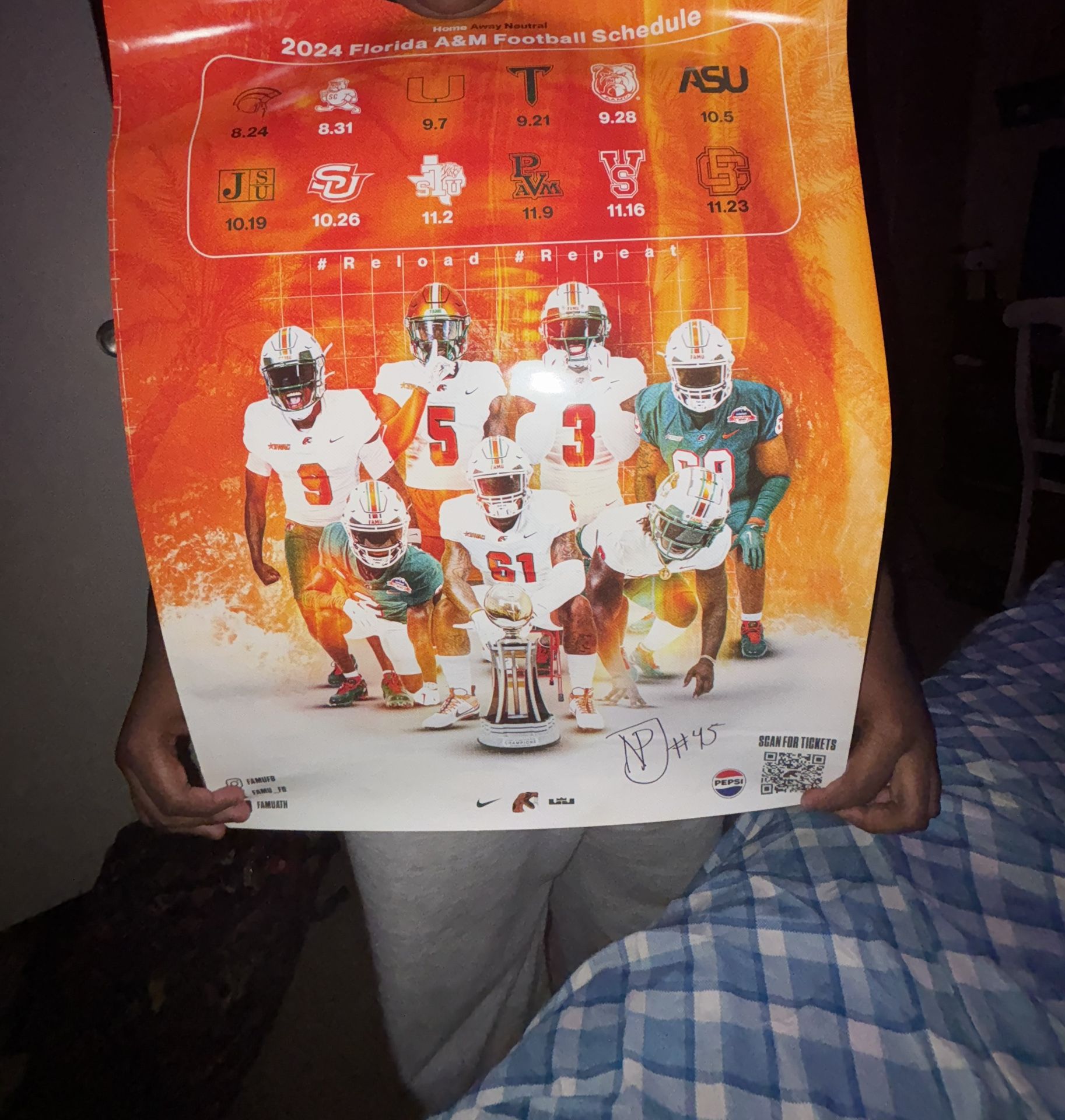 signed by nayron jenkins his self