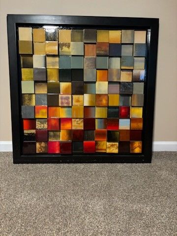 Color Block Wall Decor
