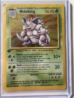1st Edition Nidoking