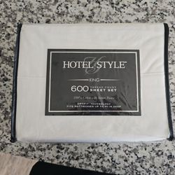 Hotel Style King Size Sheet Set 