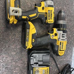 Dewalt Impact & Hammer Drill Set 