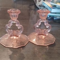 Vintage Cambridge Candle Holders 