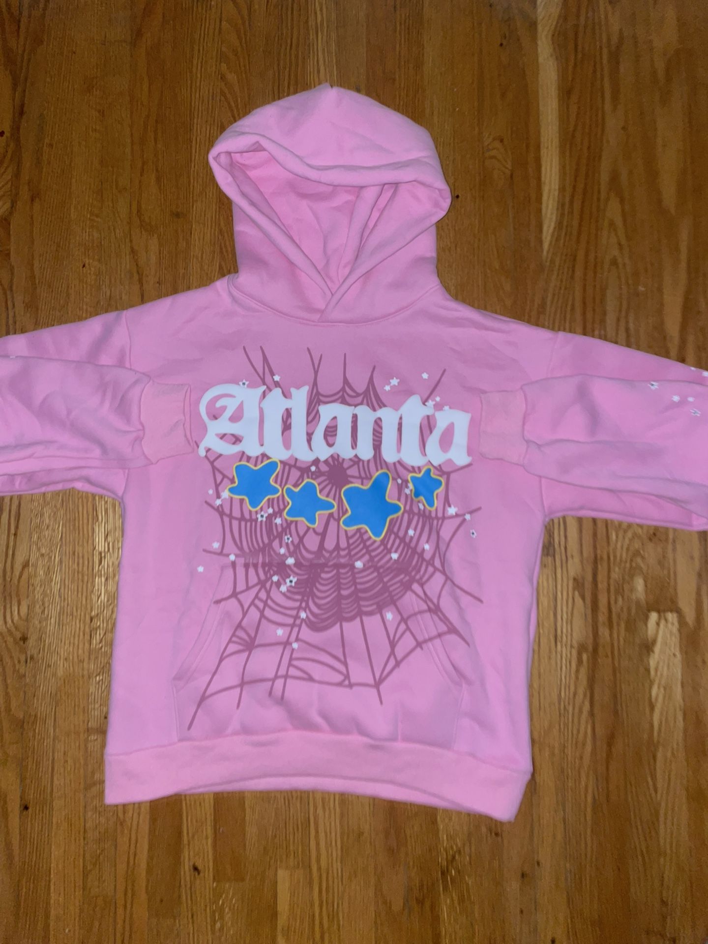 Pink Atlanta Men’s Sp5der Hoodie