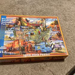 1000 puzzle national parks 
