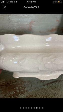 Pretty Vintage Ironstone Gravy Boat Can Ship!  Thumbnail