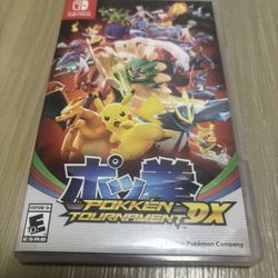 Nintendo Switch Pokkén Tournament DX USA by The Pokemon Company