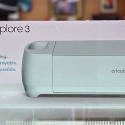 Cricut Explore 3 Smart Die Cutting Machine Mint 