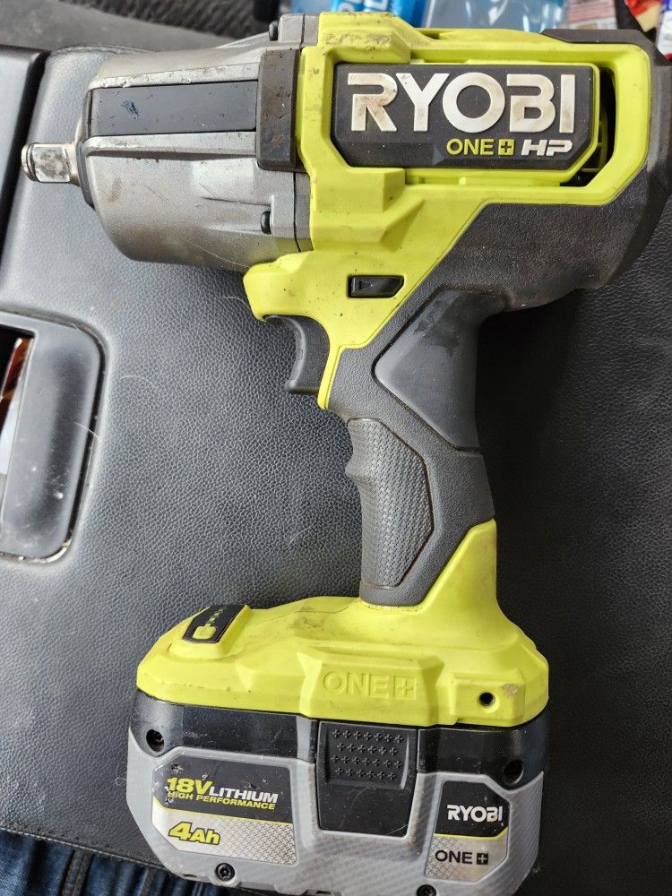 High Torque Ryobi Impact Wrench 