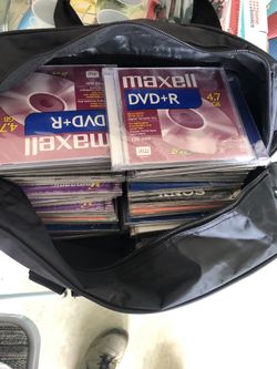 Blank DVD-R's in Bag