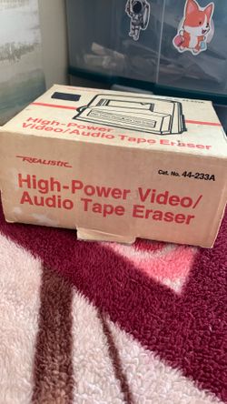 VINTAGE HIGH-POWER VIDEO/AUDIO TAPE ERASER