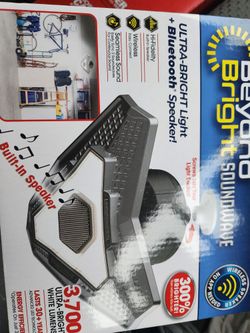 Light Bulb And Bluetooth Speaker Brand New In Box