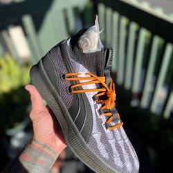 Puma Clyde Court Disrupt Halloween X-Ray Size 10.5 Basketball Shoes Black White