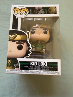 Funko Pop! Marvel Studios Loki Metallic Kid Loki #900 Vinyl Figure New In Box
