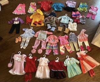 American girl doll, My generation doll, and My dolly and me Accessories
