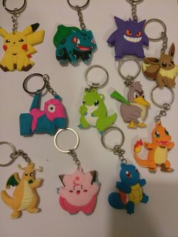 Llaveros de Pokémon