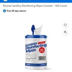 SANIDRY DISINFECTANT WlPES

New Box's 📦
