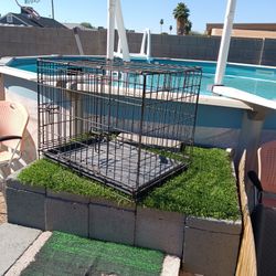 Pet Cage... Medium Dog...24" Long X 17" Wide X 19" Deep