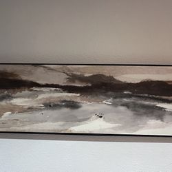 Large Framed Canvas