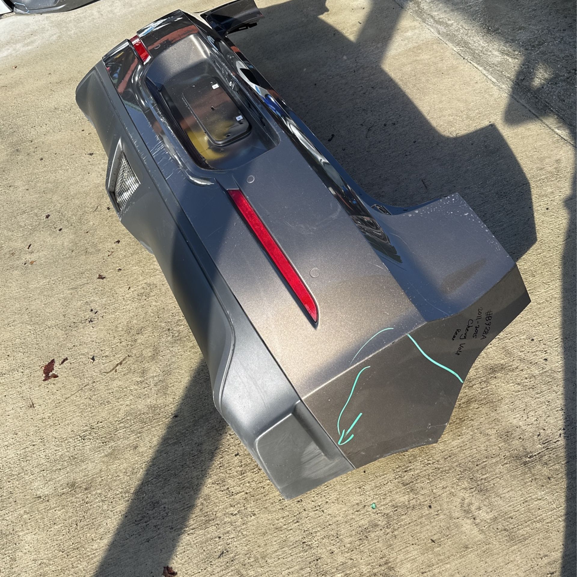 Chevy volt 2011 to 2015 rear bumper assembly