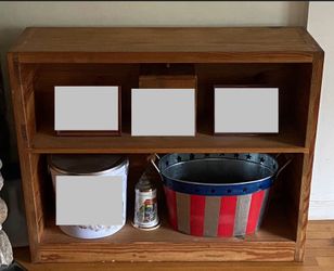 This End Up Wood Bookshelf