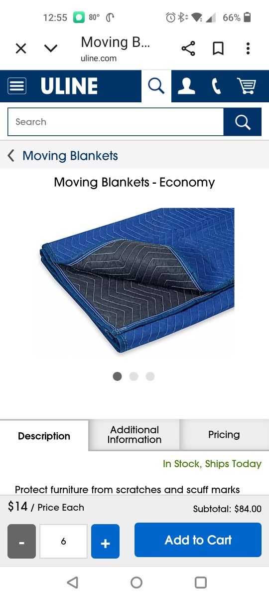 Moving Pads And Equipment 