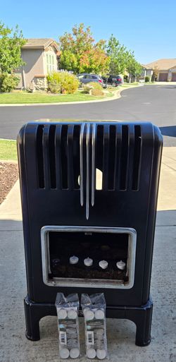 Beautiful Vintage Art Deco Heater Cabinet