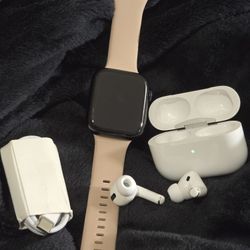 Apple watch serie 7 45mm And AirPods Pro 