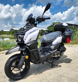 NEW Condor Tank 200 4 Stroke EFI Scooter - White