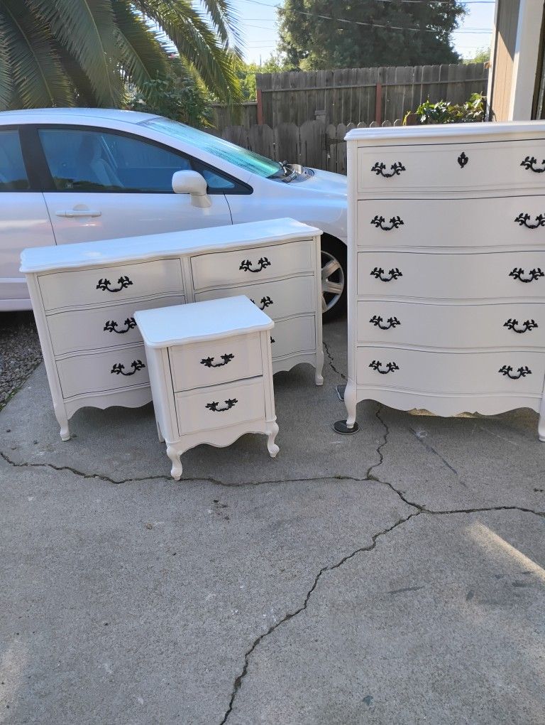 French Provencal Dresser Set Solid Wood